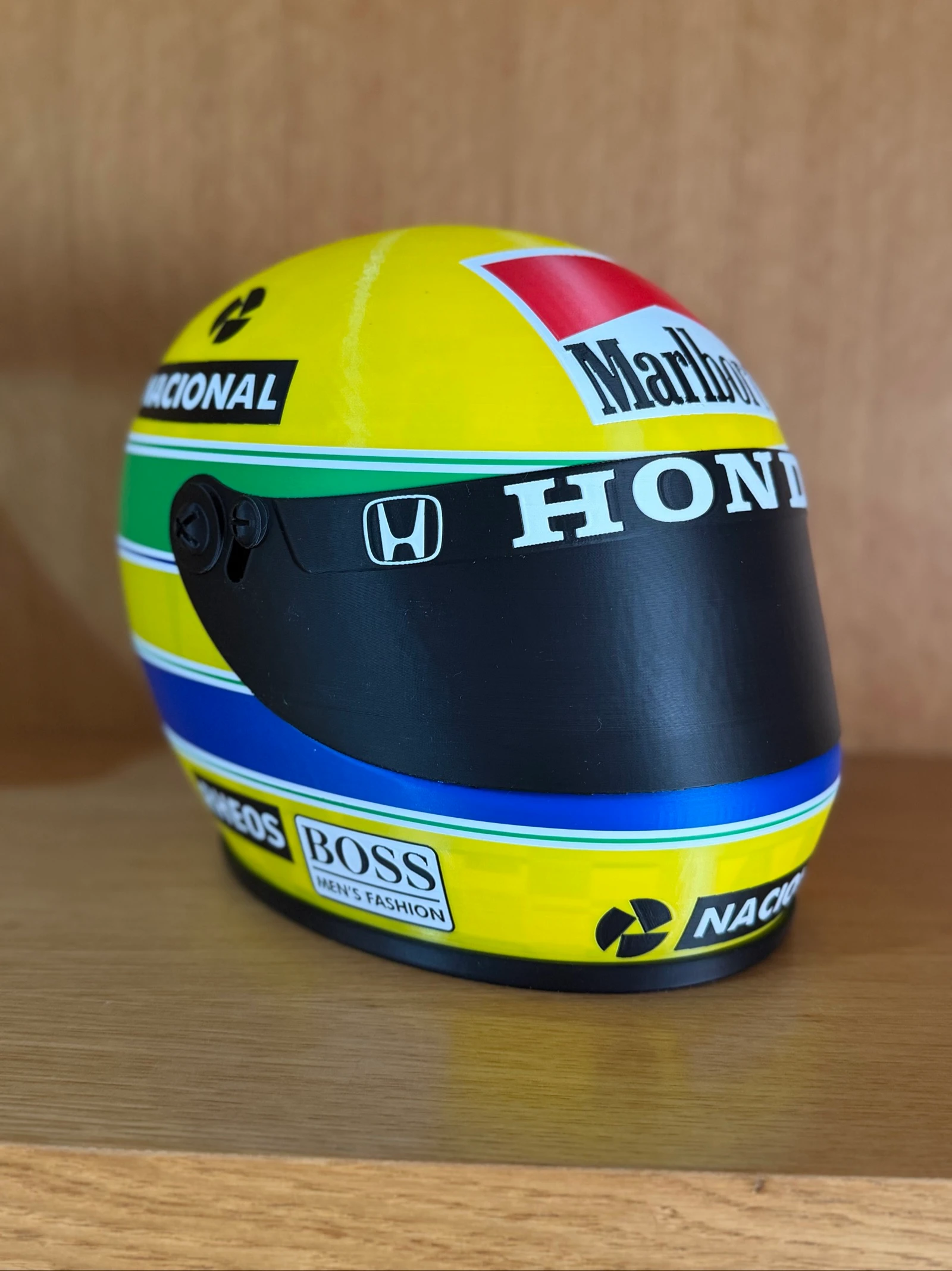Capacete Ayrton Senna F1 